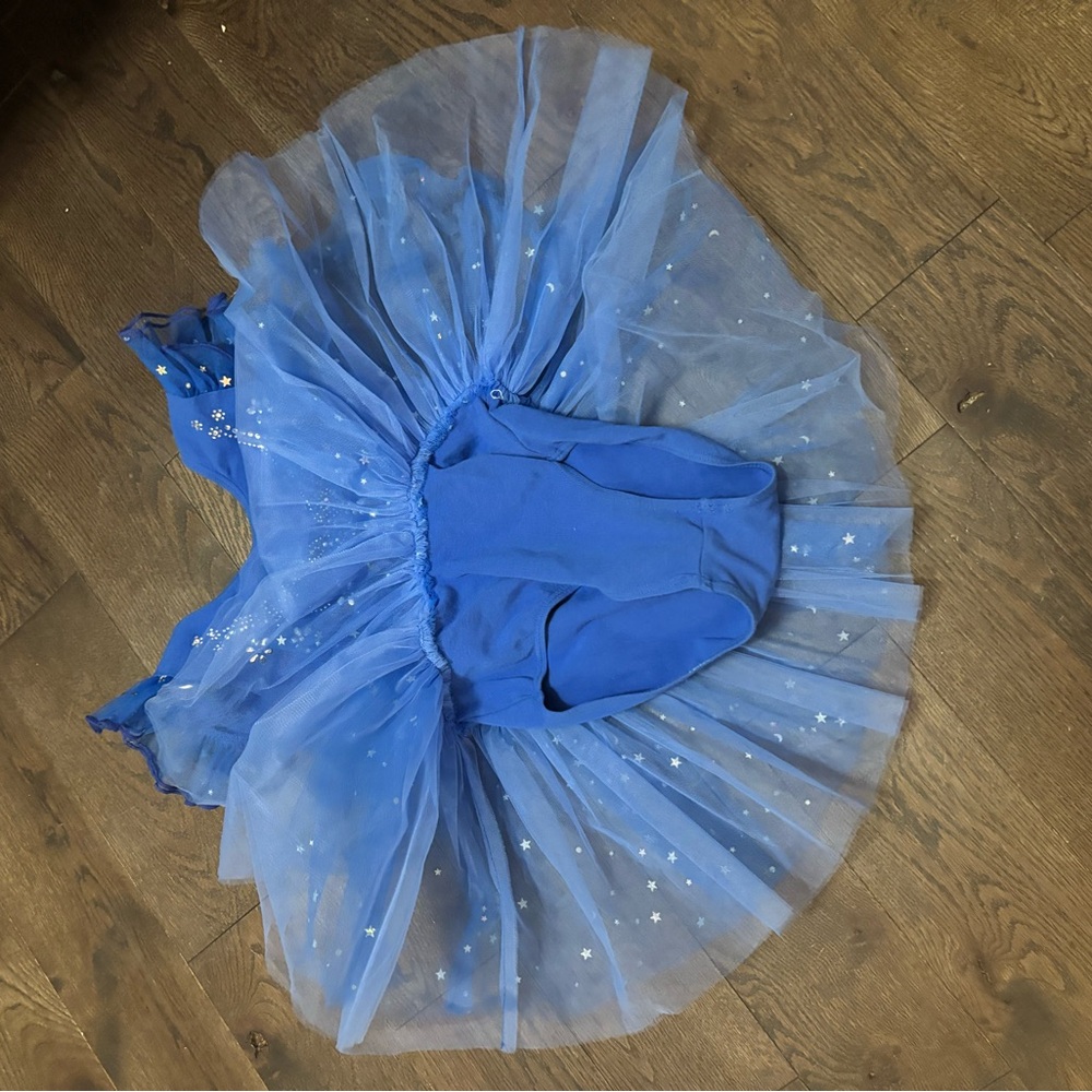 Sparkling girls dace ballet Set - light blue, dark blue Purple 4t - Picture 2 of 8